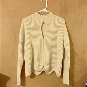 Endless Rose Keyhole Sweater